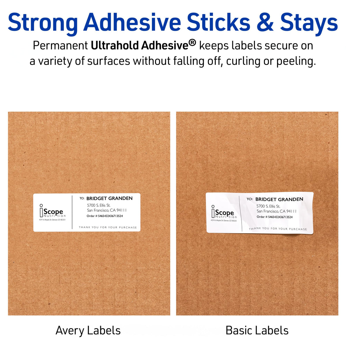 Avery Label 5524, 3-1/3" x 4", 300 Count – view 6