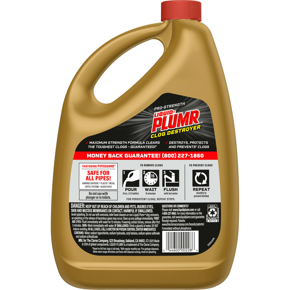Liquid-Plumr Drain Opener Substance 4460000227, 80 Fl Oz – view 12