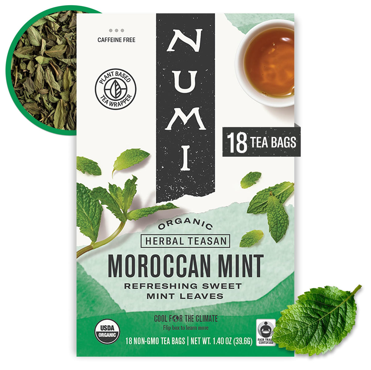 Numi Tea 680692101041, 18 Count