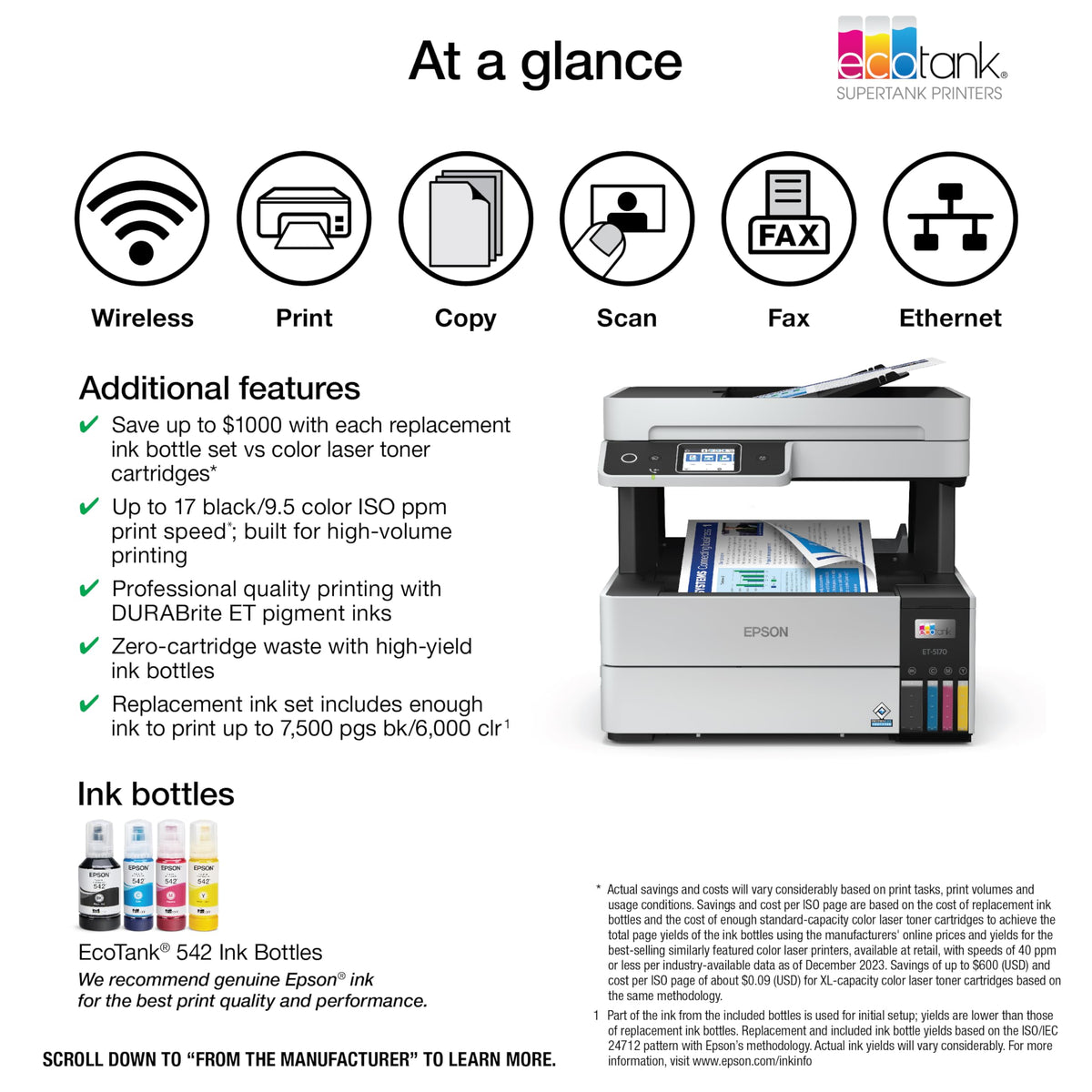 Epson Printer ET-5170, Large – view 2