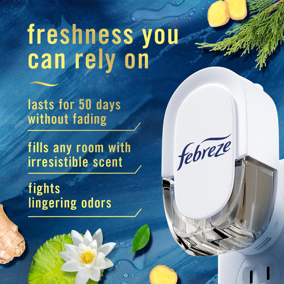 Febreze Area Deodorizer 1, 2.63 Fl Oz – view 2