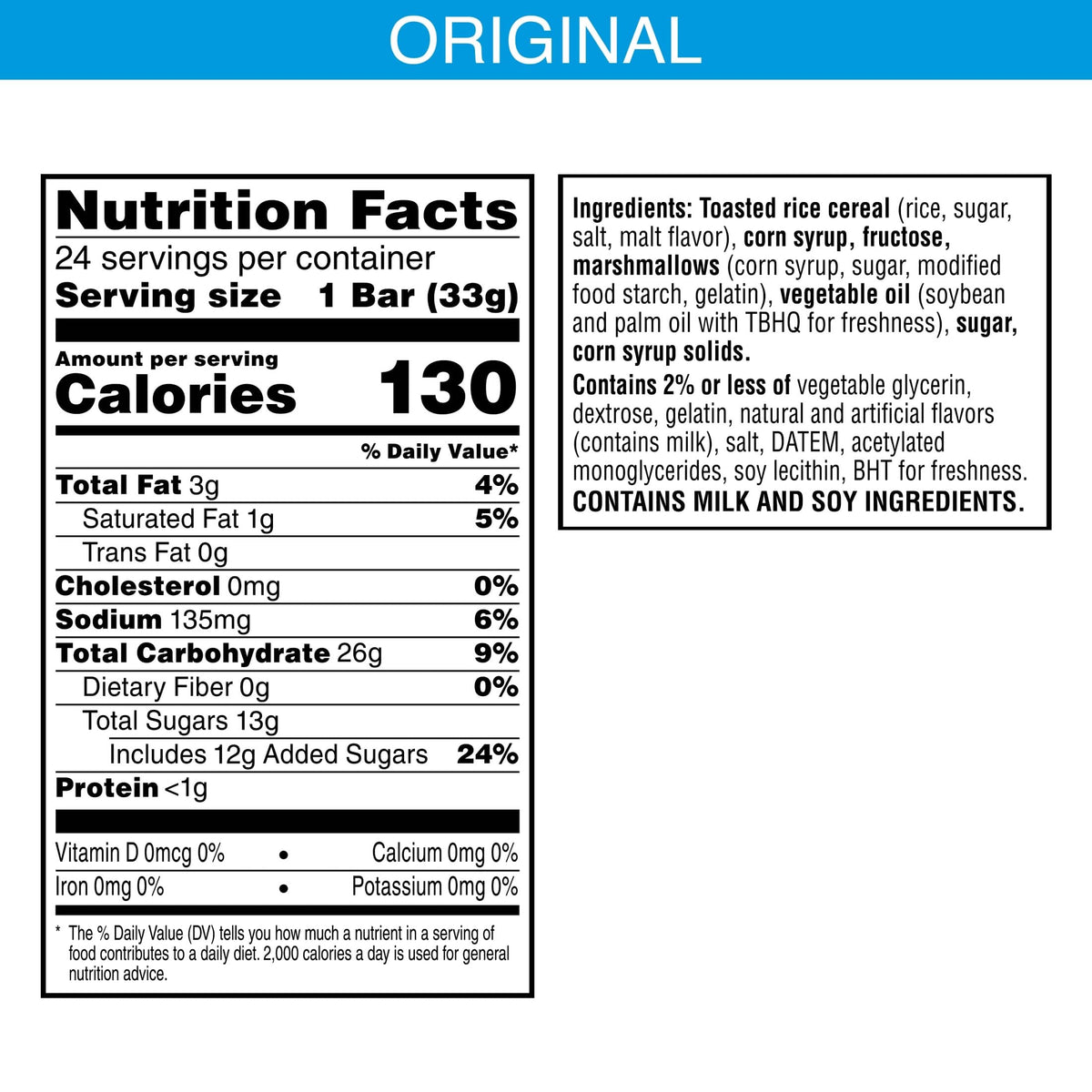 RICE KRISPIES TREATS Snack Food Bar KEE27140, 24 Count – view 2