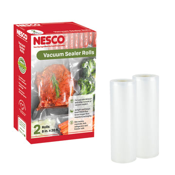 NESCO Food Storage Bag VS-03R, 8" x 20'