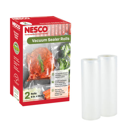 NESCO Food Storage Bag VS-03R, 8" x 20'
