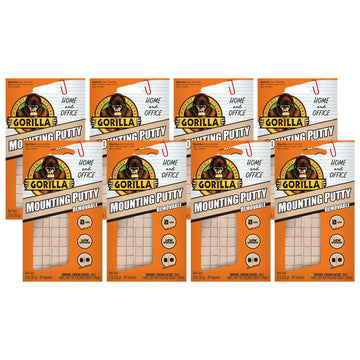 GORILLA Bonding Adhesives 102745DF8, 672 Squares, 8 Count