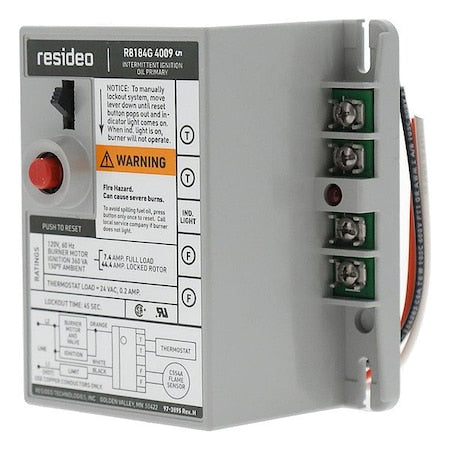 Honeywell Home Hvac Part R8184G4009 - product photo 1