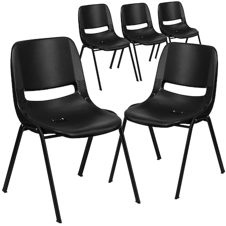 Flash Furniture Office Furniture 5-RUT-12-PDR-BLACK-GG - product photo 1