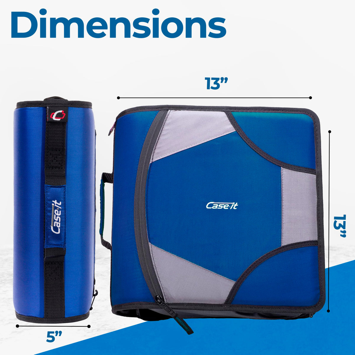 Case it Storage Binder D-186-MBLU – view 5