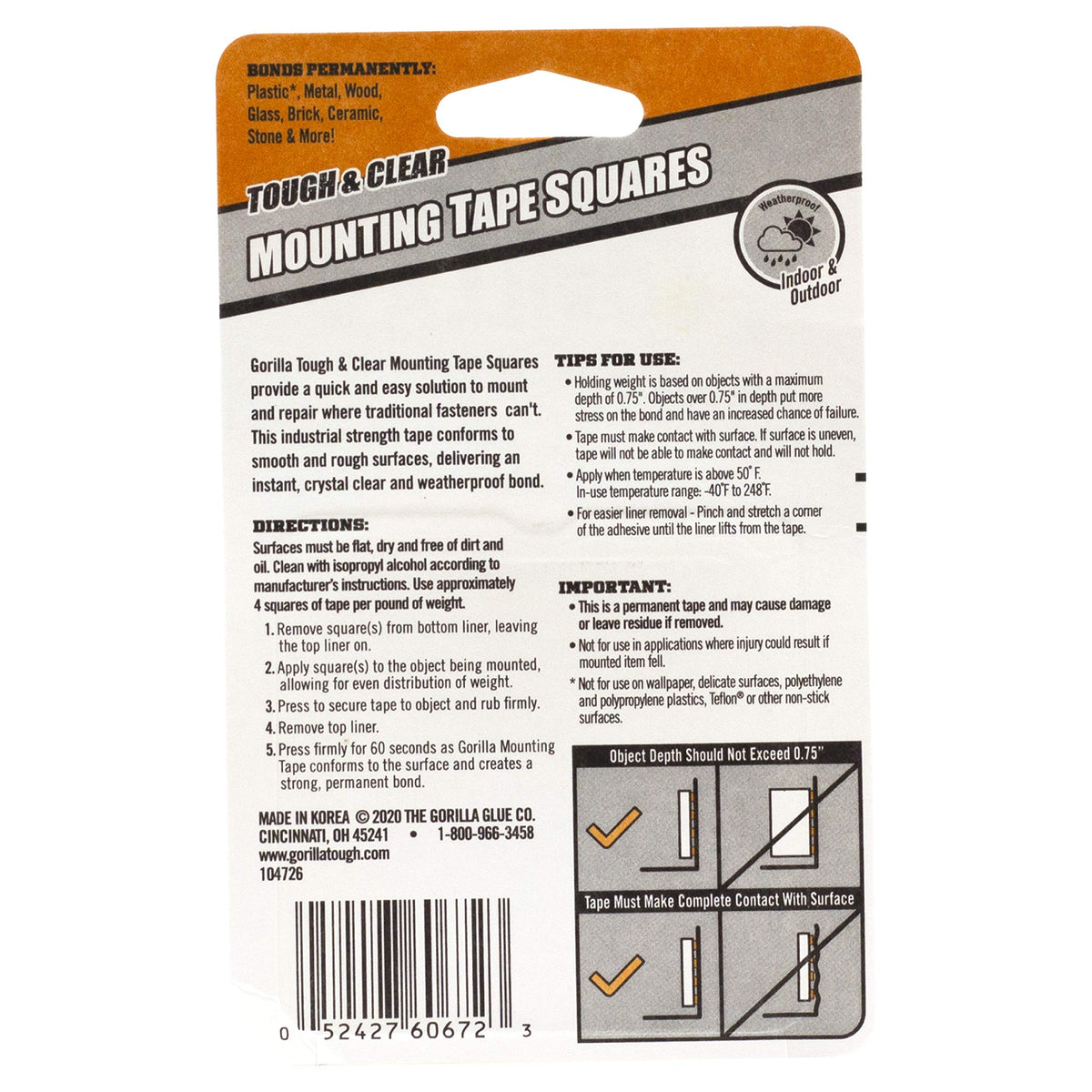 GORILLA Adhesive Tapes 6067201 – view 2