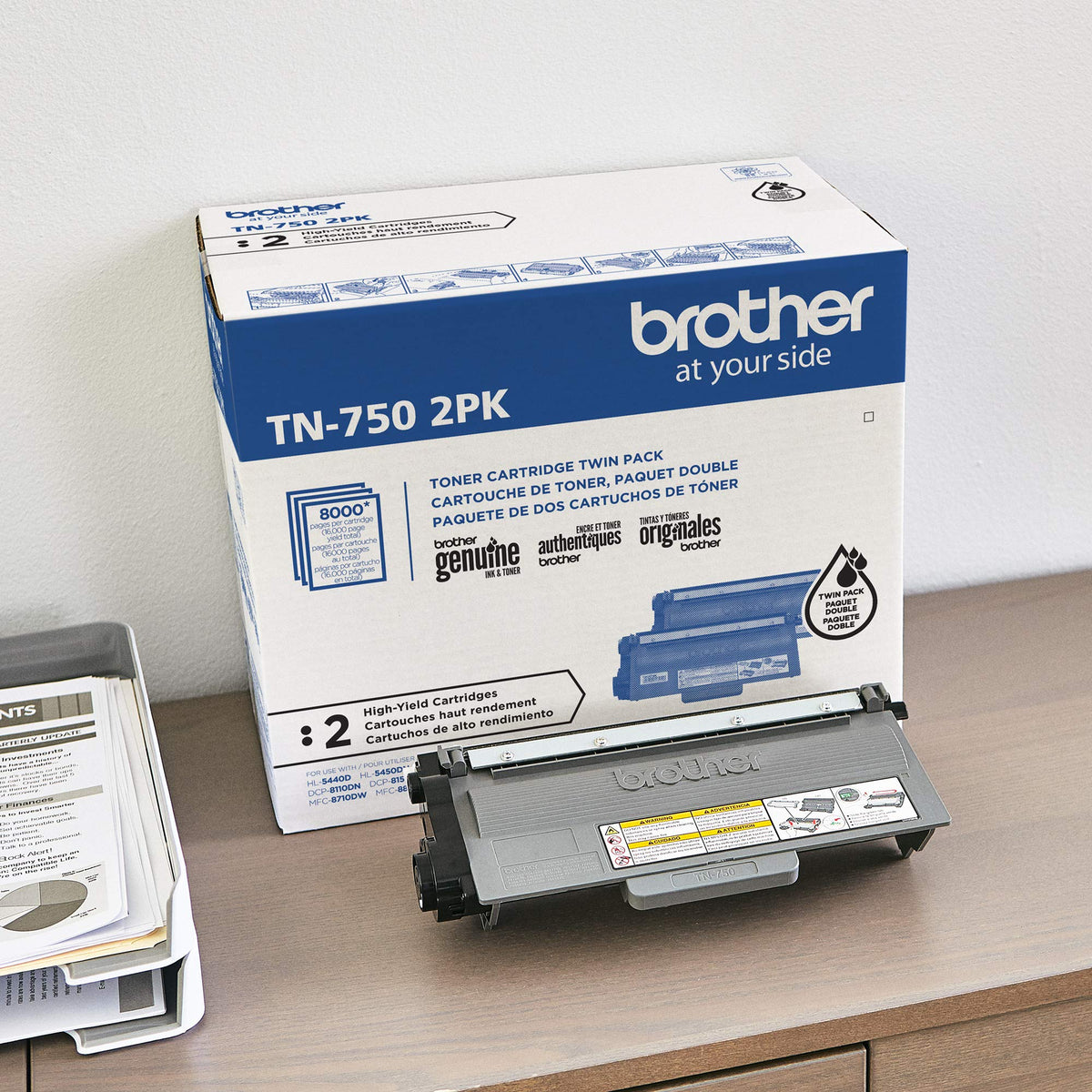 Brother Laser Printer Toner TN7502PK, 2 Pack – view 8