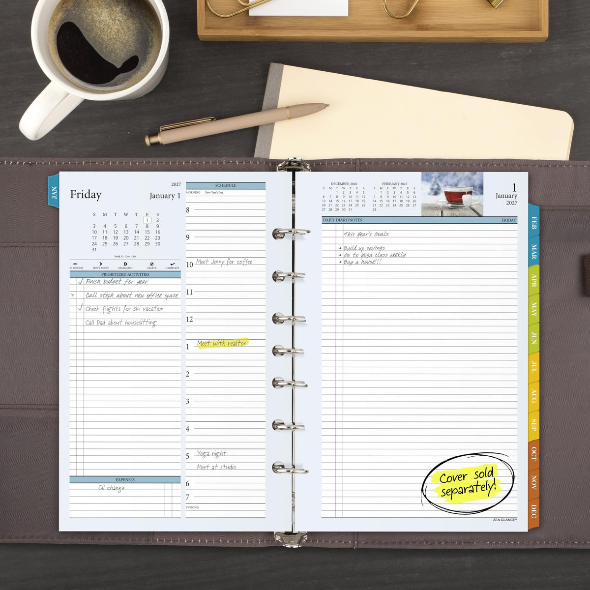 AT-A-GLANCE Planner 281-225, Size 4 Desk – view 2