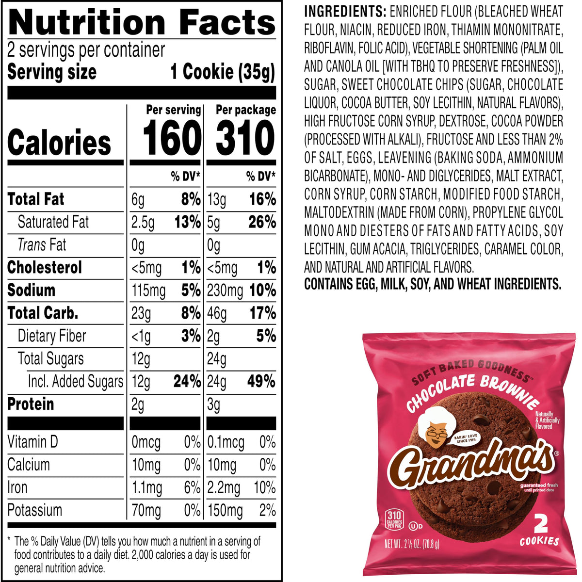 Grandma's Cookie FRI10310, 150 Ounce – view 3