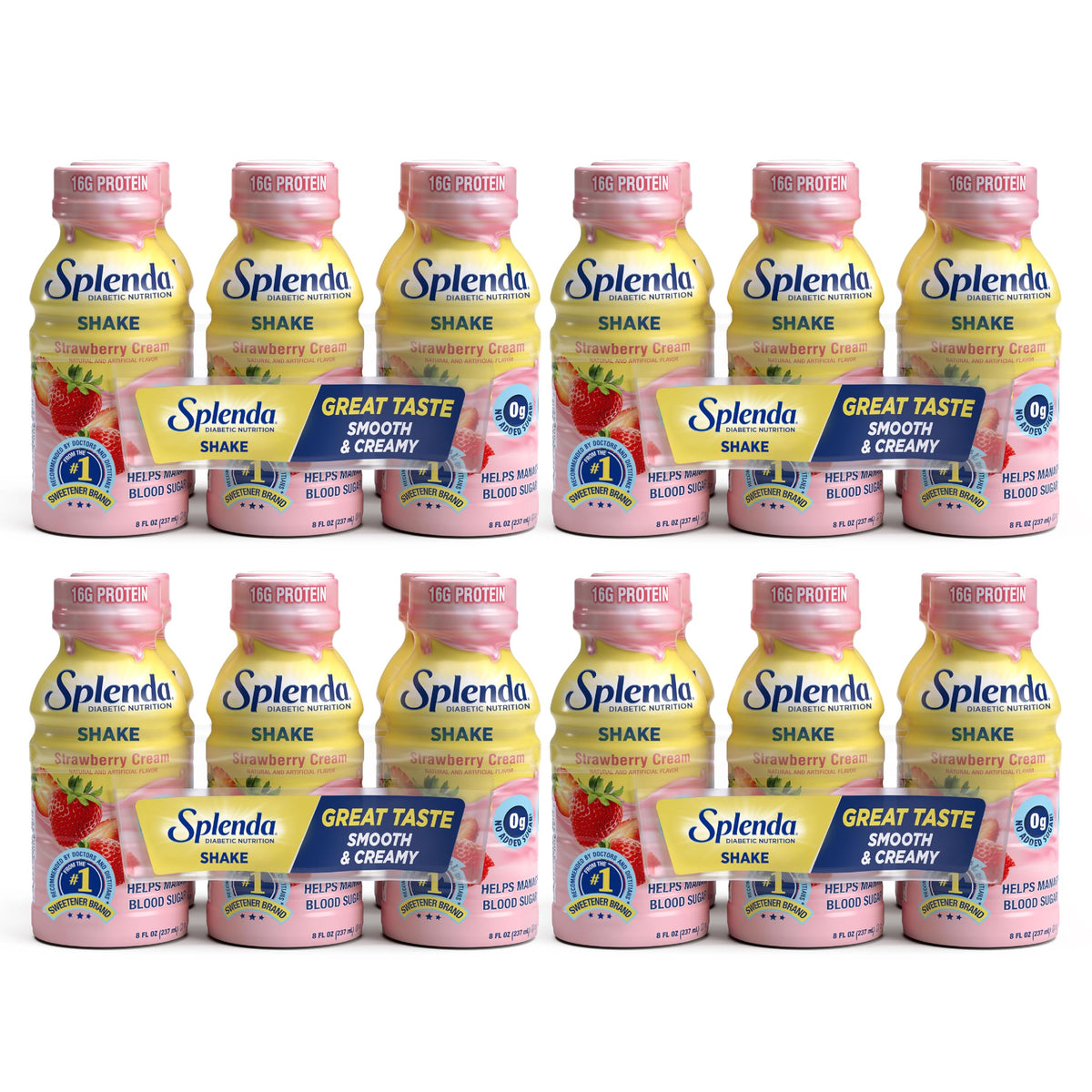 SPLENDA Meal Replacement Beverage, 8 Fl Oz (Pack of 24)