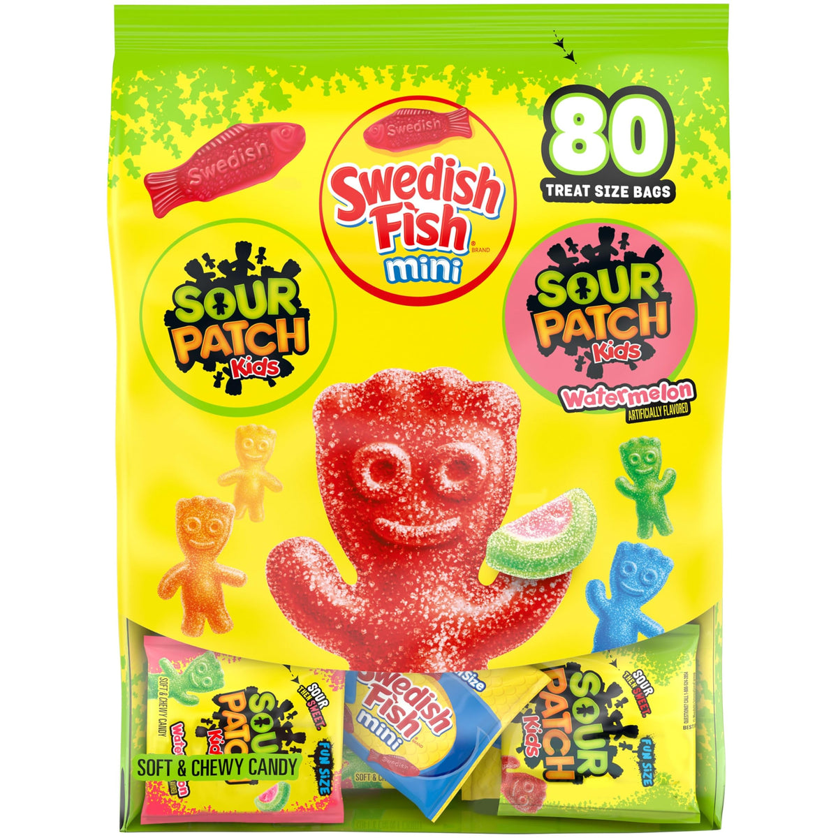 Sour Patch Kids Sugar Candy, Large