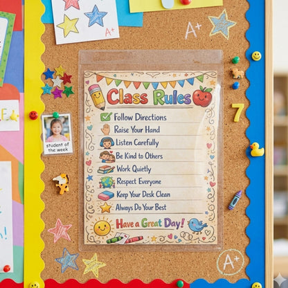 C-Line Card Document Sleeve 36911, 8.5 x 11 in (10 Count) – view 4