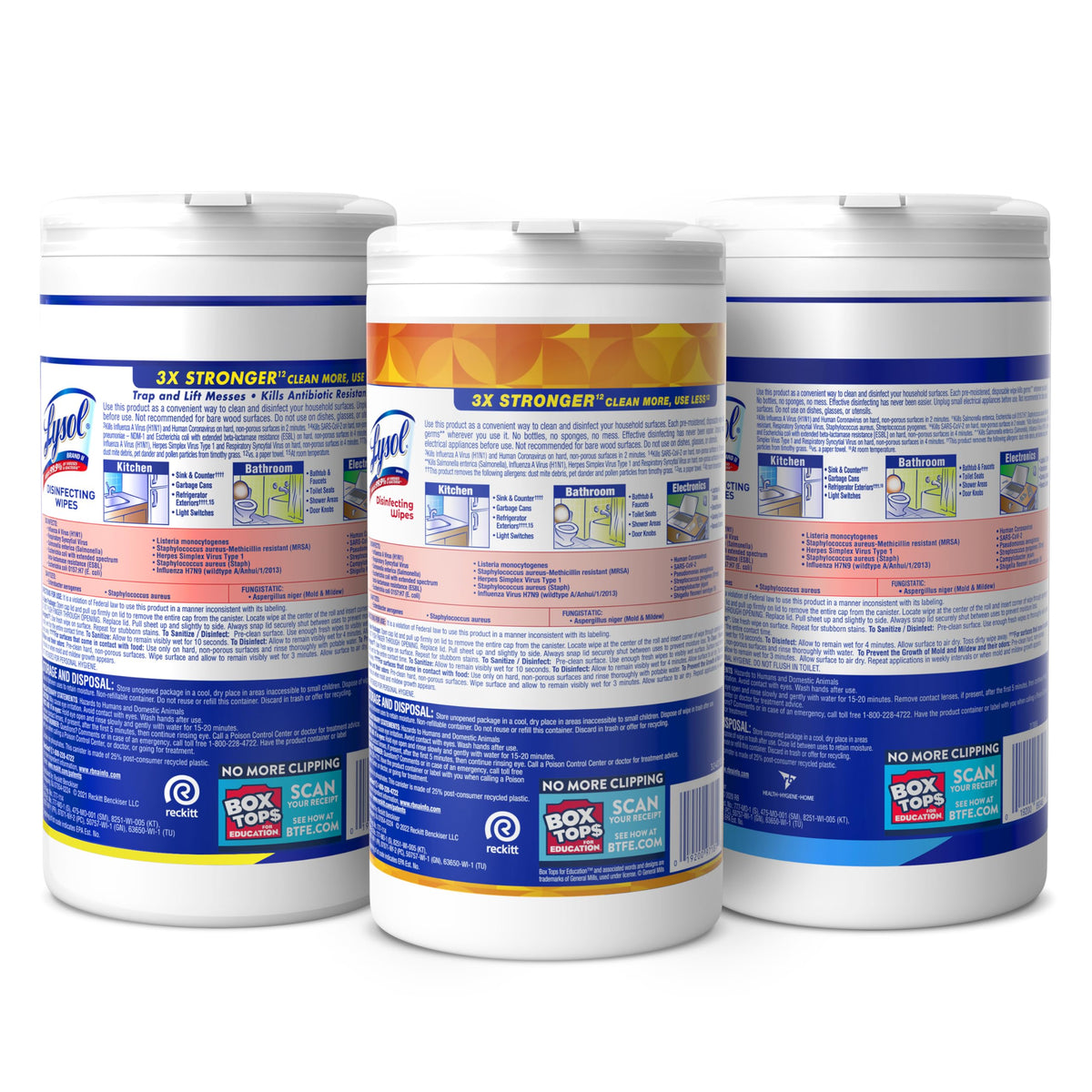 Lysol Surface Cleaning Wipe 3202625, 80 Count (Pack of 3), 240 Count – view 8