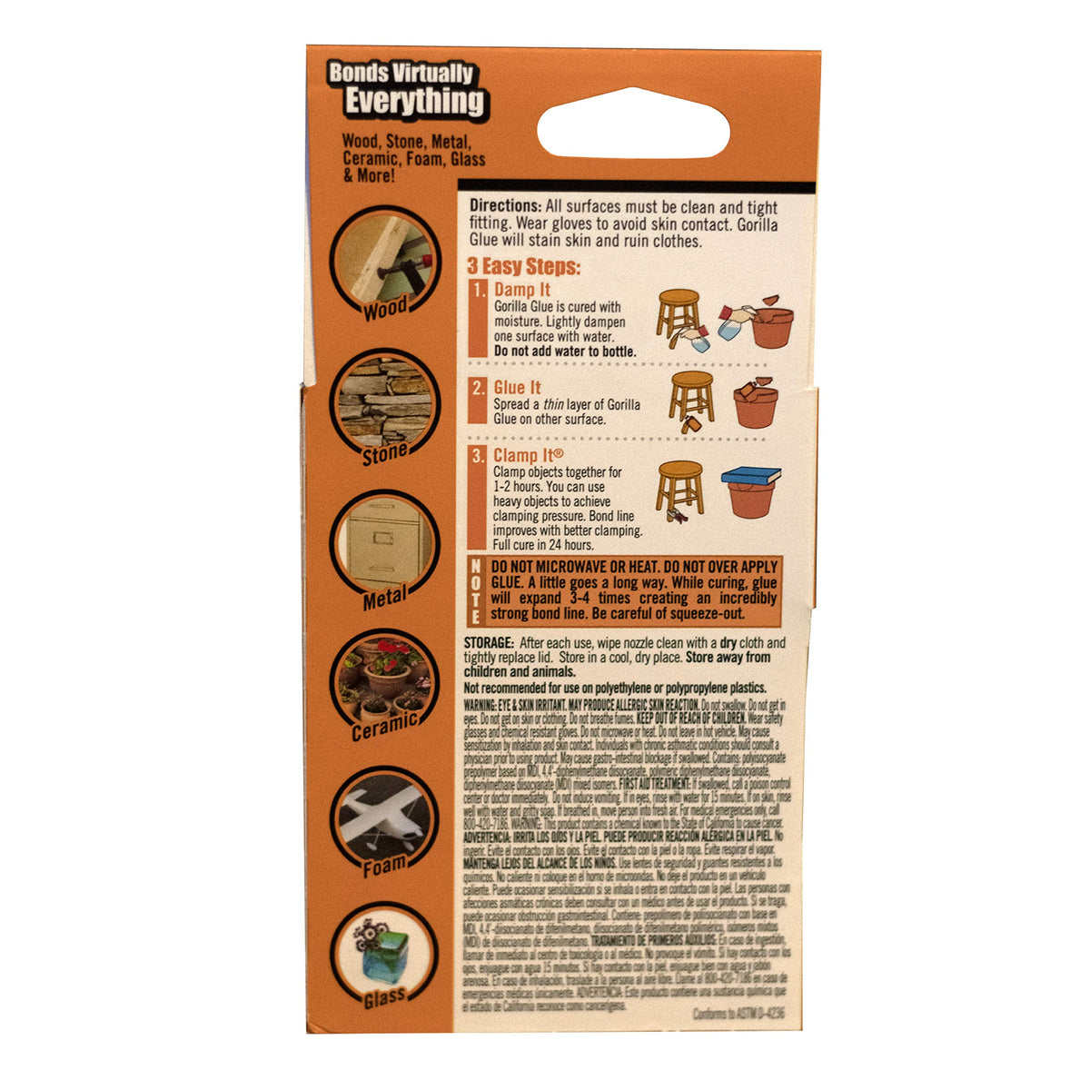 GORILLA Bonding Adhesives GG50003, 2oz – view 2