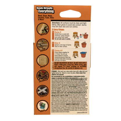 GORILLA Bonding Adhesives GG50003, 2oz – view 2