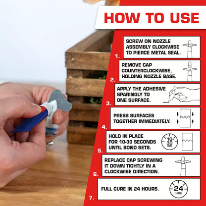 Loctite Bonding Adhesives 1363131, 2 Pack (0.07 fl oz) – view 2
