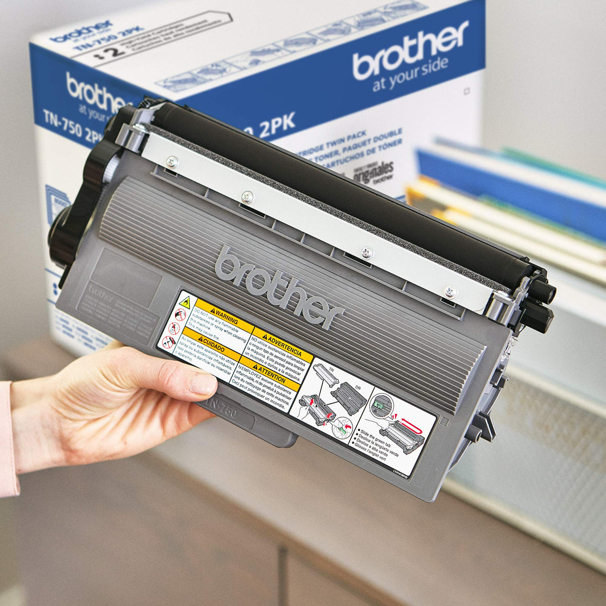 Brother Laser Printer Toner TN7502PK, 2 Pack – view 5