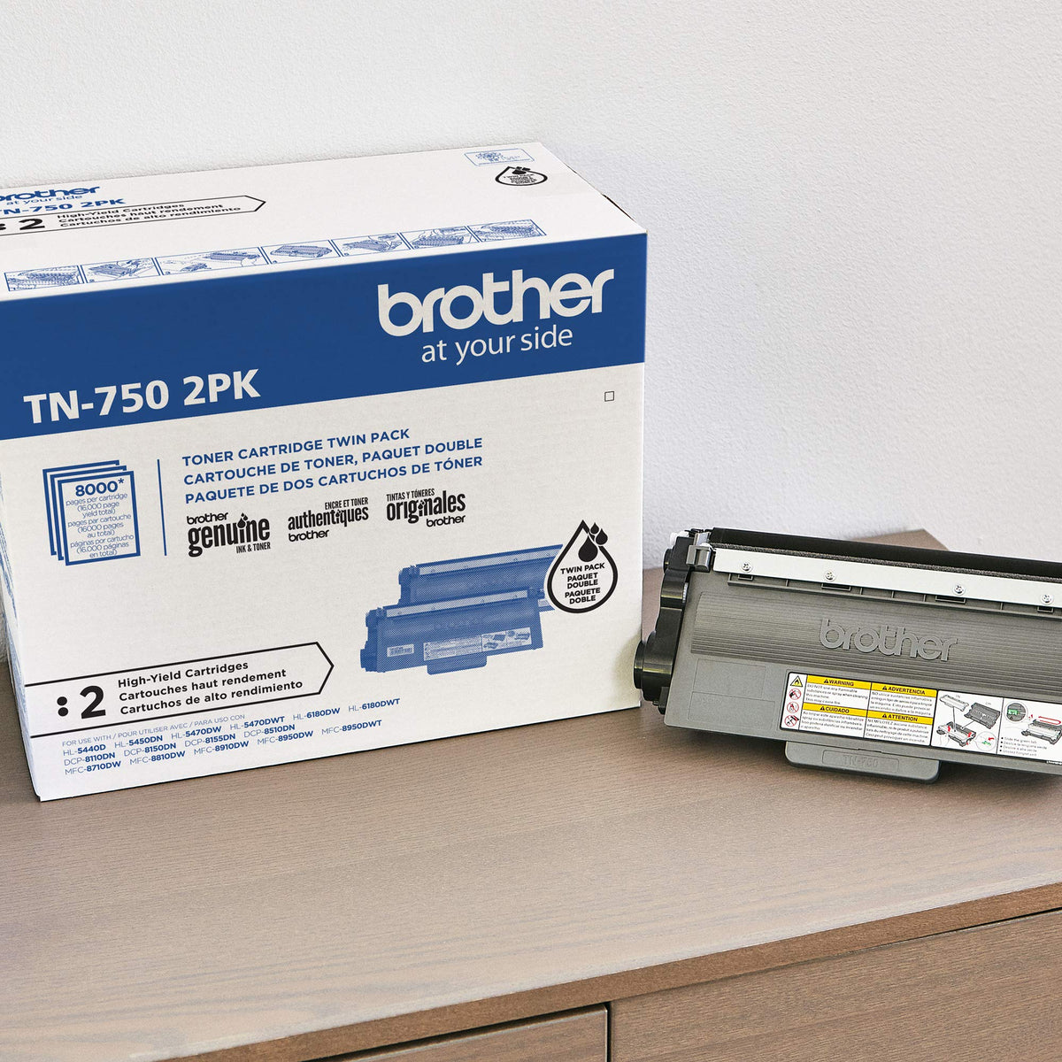 Brother Laser Printer Toner TN7502PK, 2 Pack – view 7