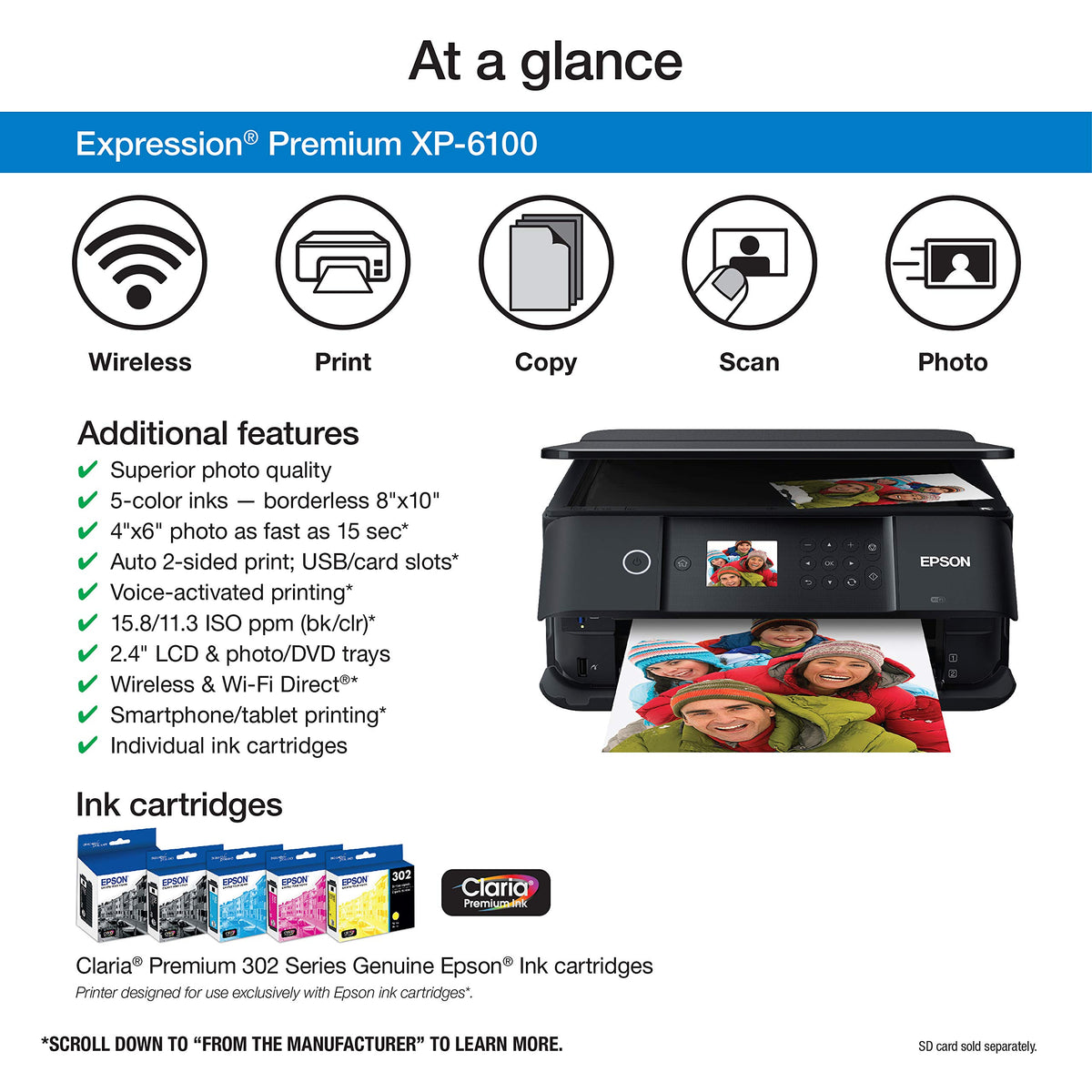 Epson Printer XP-6100, Medium – view 2