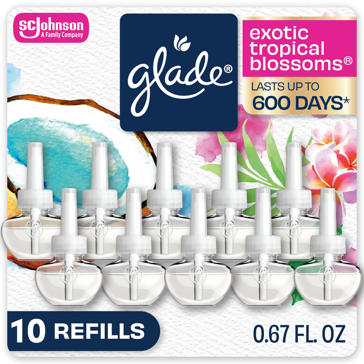 Glade Area Deodorizer 379210, 6.7 Fl Oz