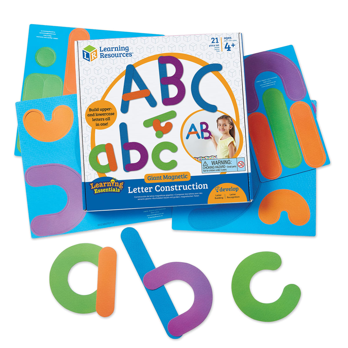 Learning Resources Decorative Magnet LER8554, 7.75 in, 21 Count