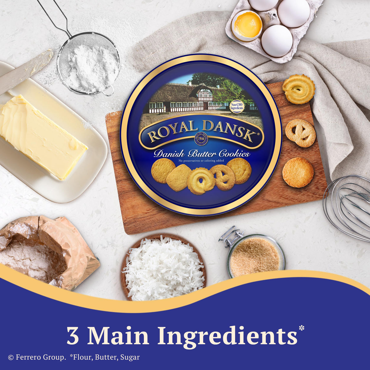 Royal Dansk Cookie OFX53005, 12 Ounce – view 5
