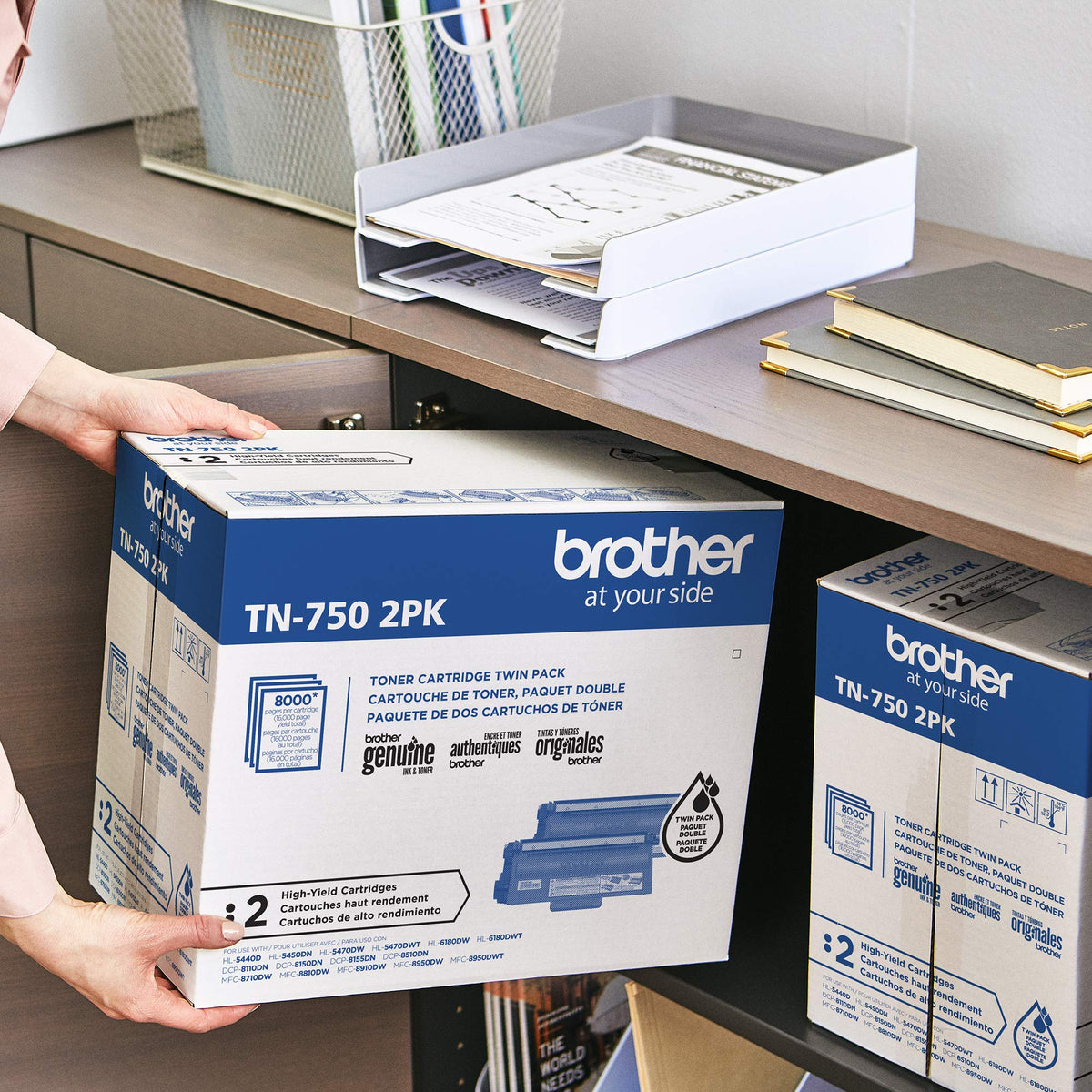Brother Laser Printer Toner TN7502PK, 2 Pack – view 6