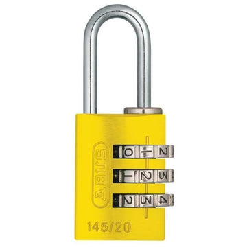 ABUS Lock 145/20 C Yellow, 20 mm