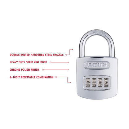 ABUS Lock 160/50, 4 Dial – view 4