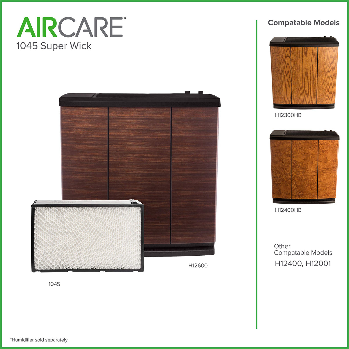 AIRCARE Humidifier 1045, 3 Count – view 3