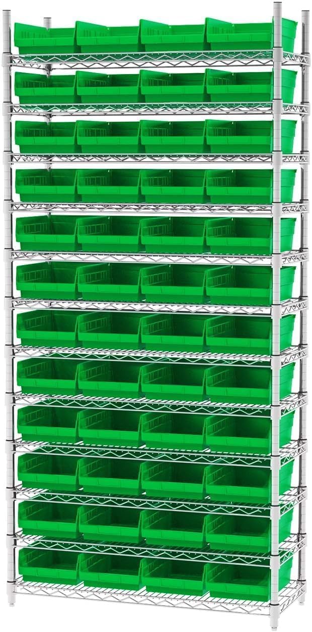 Akro-Mils Item Container 30150GREEN, 12-Pack – view 6