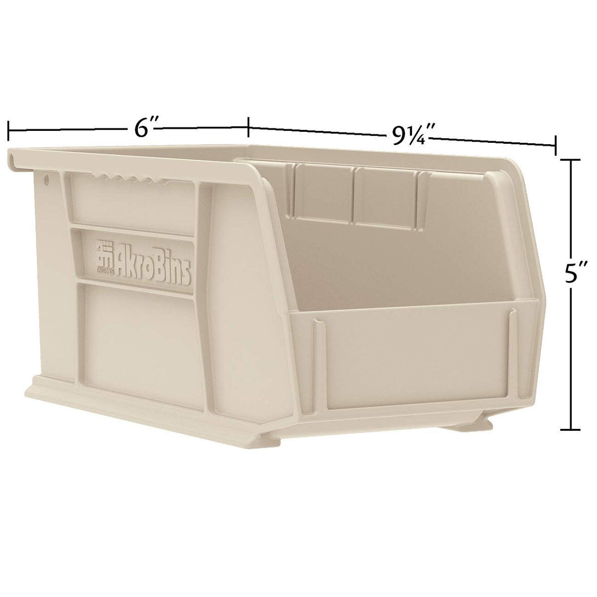 Akro-Mils Item Container 30237YELLO, 9-Inch x 6-Inch x 5-Inch, 12 Count – view 2