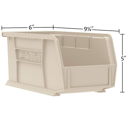 Akro-Mils Item Container 30237YELLO, 9-Inch x 6-Inch x 5-Inch, 12 Count – view 2