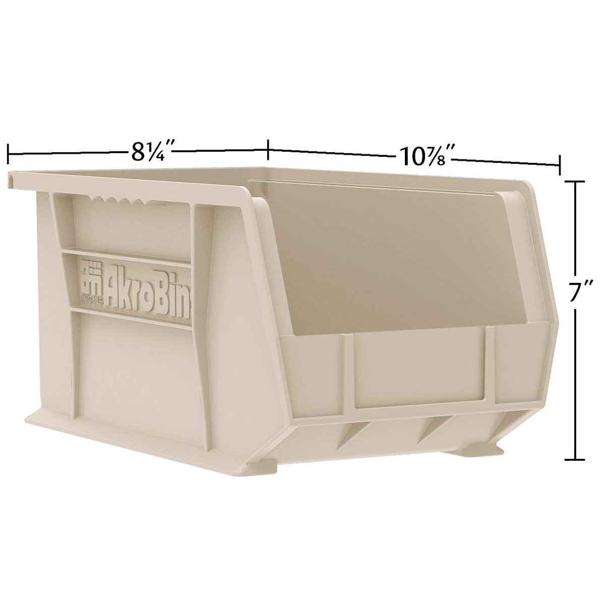 Akro-Mils Item Container 30239GREEN, 11-Inch x 8-Inch x 7-Inch, 6 Count – view 2