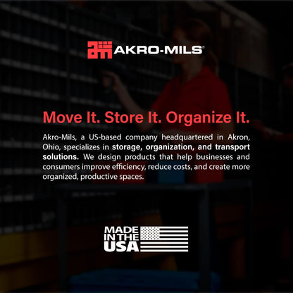 Akro-Mils Item Container 30239YELLO, 11-Inch x 8-Inch x 7-Inch, 6 Count – view 5