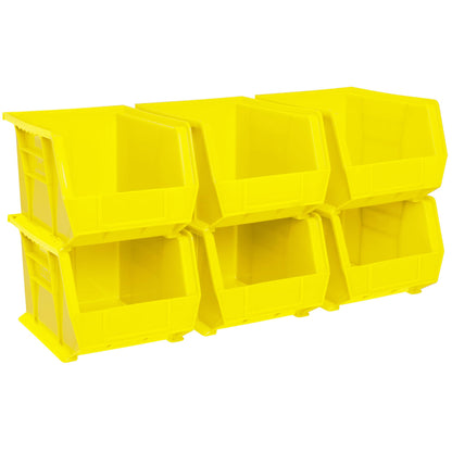 Akro-Mils Item Container 30239YELLO, 11-Inch x 8-Inch x 7-Inch, 6 Count – view 8