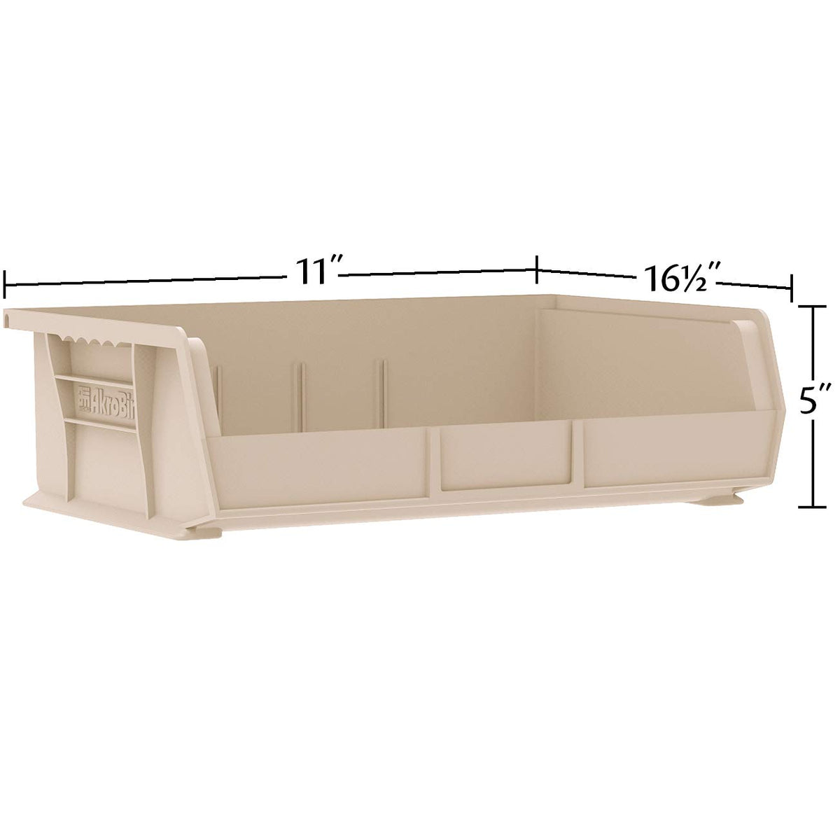 Akro-Mils Item Container 30255GREEN, 11-Inch x 16-Inch x 5-Inch – view 3