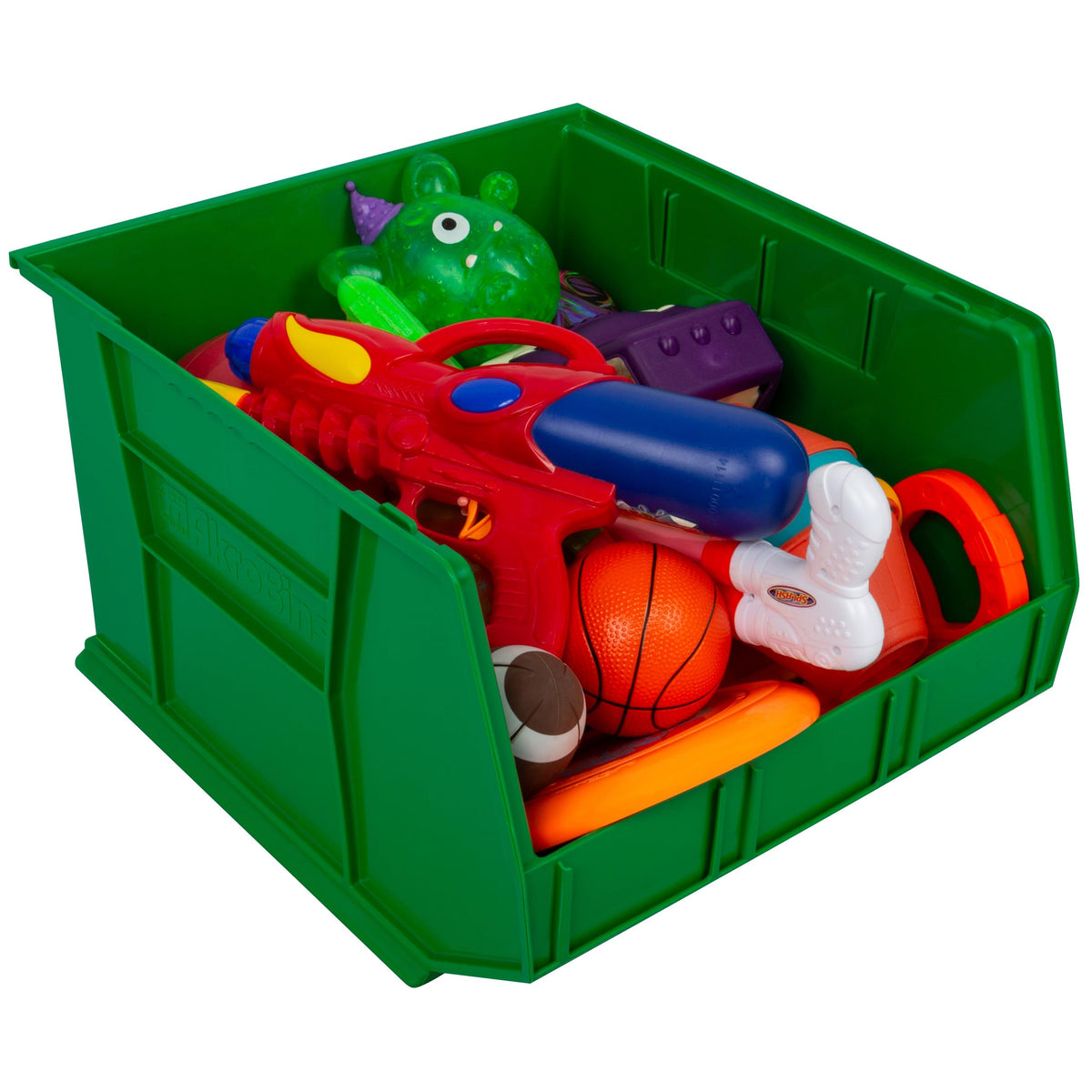 Akro-Mils Item Container 30270GREEN, 18-Inch x 16-Inch x 11-Inch, 3 Count – view 7
