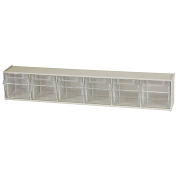Akro-Mils Cabinet 6706, 23-5/8" W x 3-1/2" H x 3-3/4" D