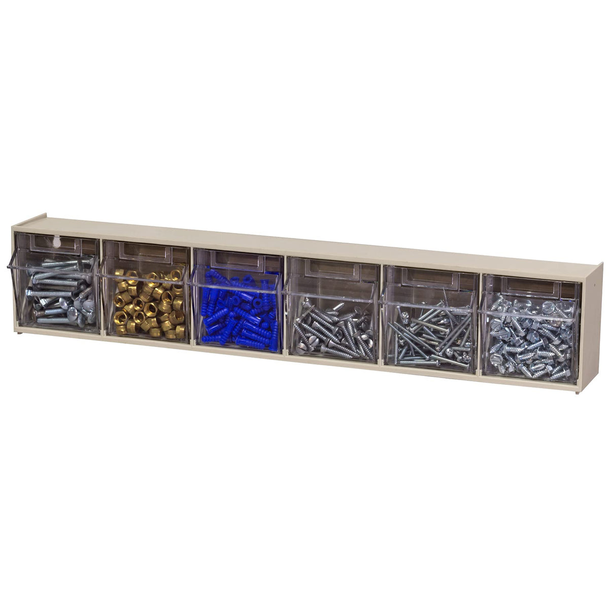 Akro-Mils Cabinet 6706, 23-5/8" W x 3-1/2" H x 3-3/4" D – view 8