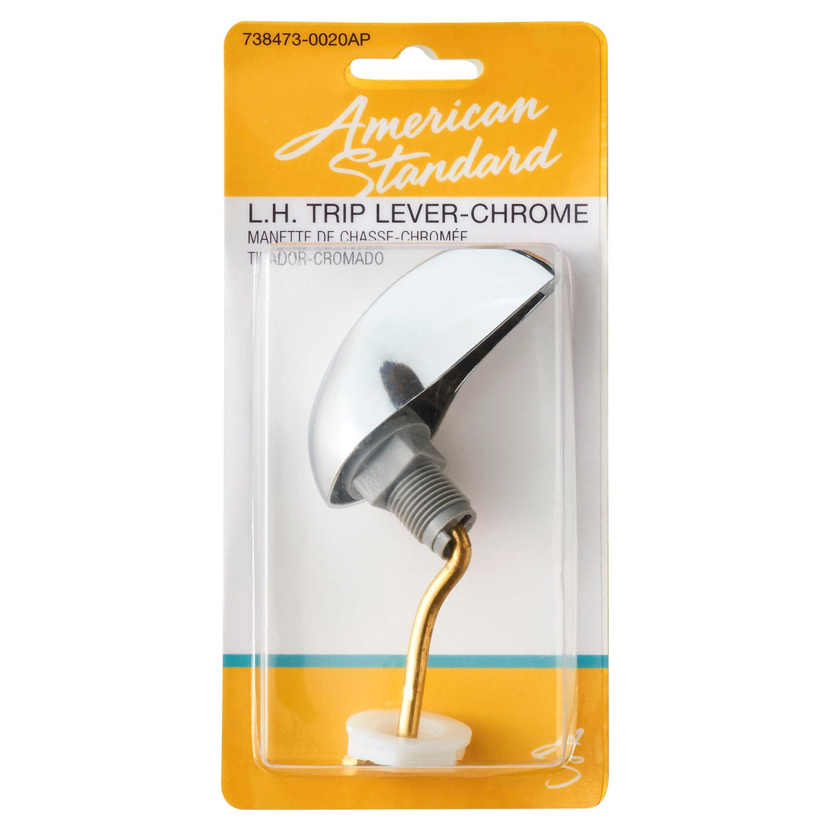American Standard Hardware Handle 738473-0020A, 3.2 in x 1.3 in – view 4