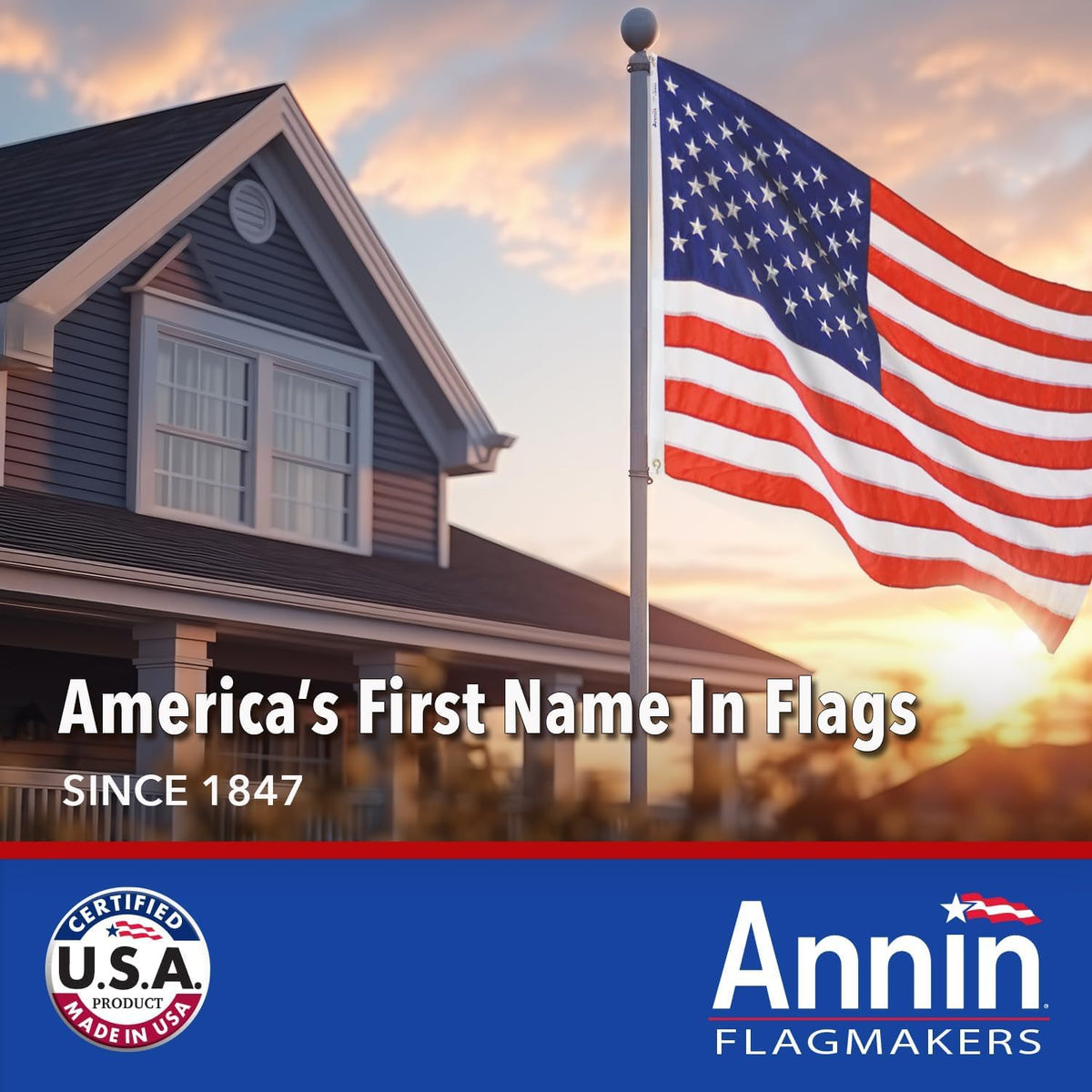 Annin Flagmakers Banner 2740, 6 x 10 ft – view 2