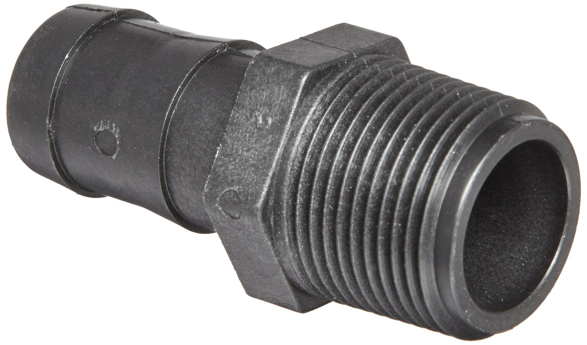 Banjo Hose Pipe Fitting HB100, 1" NPT Male x 1" Barbed