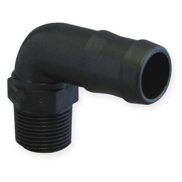 Banjo Hose Pipe Fitting HB125/100-90, 1-1/4" NPT Male x 1" Barbed