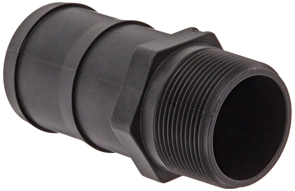 Banjo Hose Pipe Fitting HB150-200, 1-1/2" NPT Male x 2" Barbed