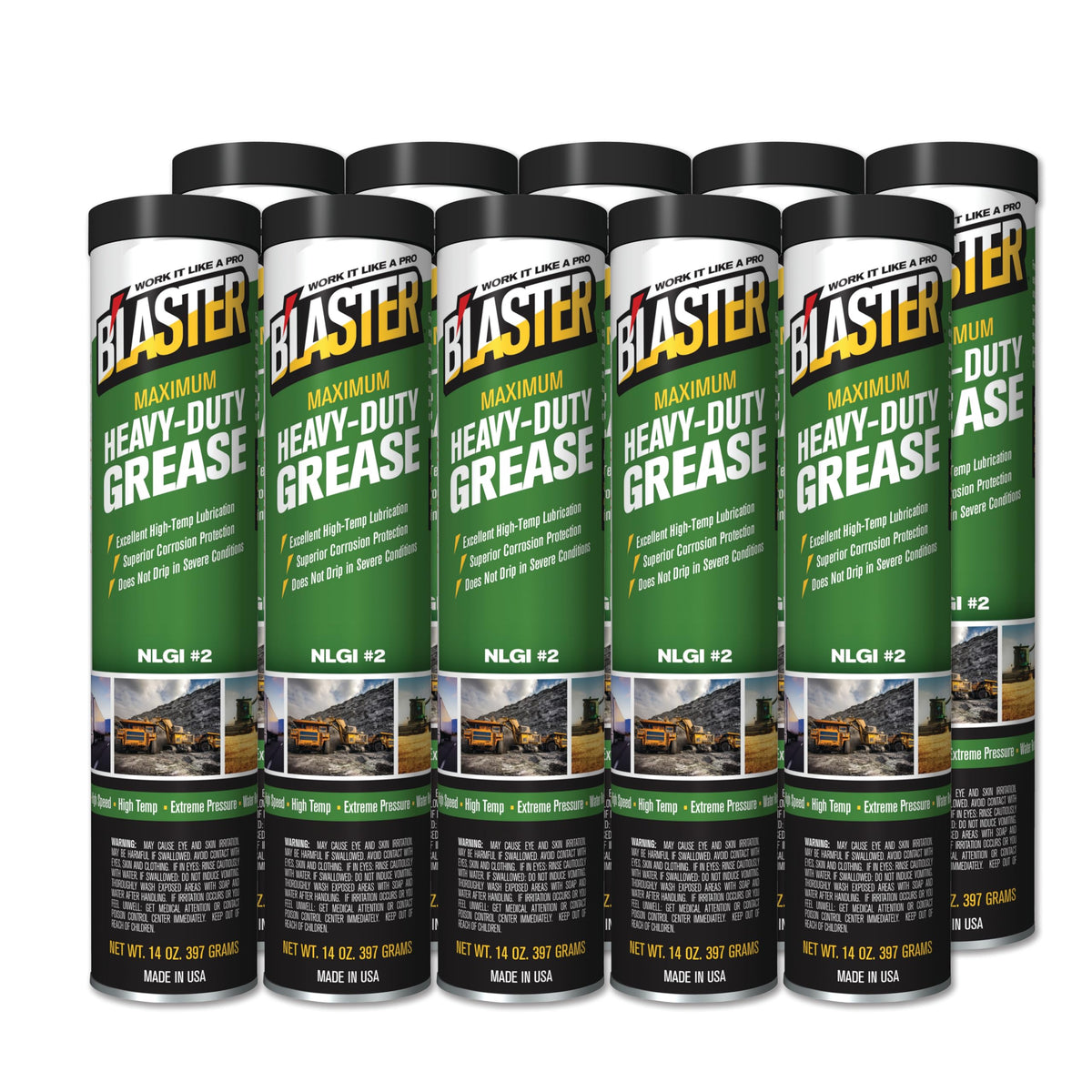 Blaster Machine Lubricant GR-14C-HDG, Pack of 10