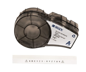 Brady Label M21-250-595-WT, .25" W, 21\' L